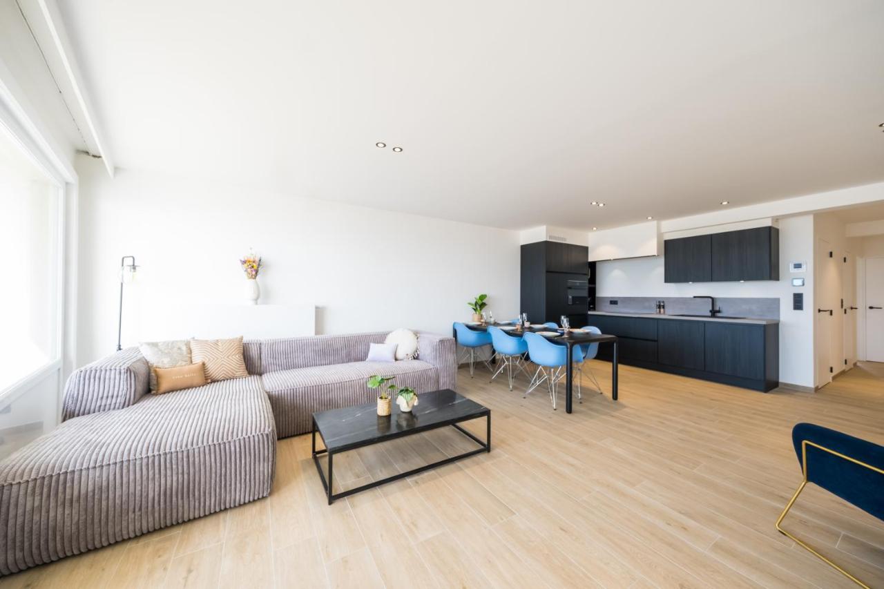 Apartment 2 Bedrooms With Magnificent Seaview And Free Parking Ostende Kültér fotó